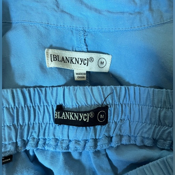 BLANKNYC linen shirt and shorts - Picture 4 of 5
